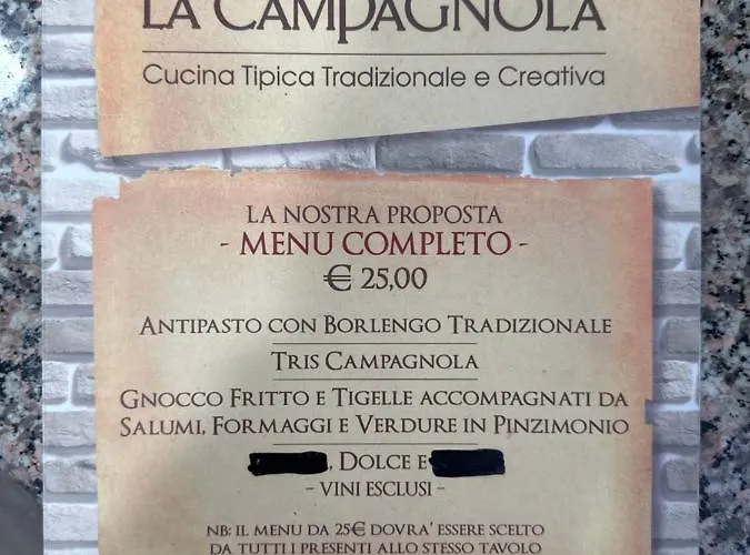 Konukevi La Campagnola Orari Check In Dalle 1130 Alle 1530 E Dalle 1800 Alle 2300 3*